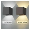 thumbnail image 4 of Led Wall Lamp Outdoor/ Indoor Waterproof IP 65 Surface Mounted LED Up And Down Wall Light Porch Garden 6W AC 90-260V, 4 of 7
