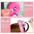 thumbnail image 4 of Cheers US Electric Hair Braider,Hair Styling DIY Convenient Twist Braid Hair Braiding Tool for Girl's Headdress Pink, 4 of 7