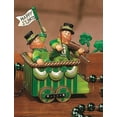thumbnail image 4 of Fun Express Leprechaun Express Tabletop Train, 5.75 in, St. Patrick's Day, Resin Decorative Figurine Set of 3, 4 of 6