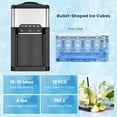 Costway 3in1 Water Cooler Dispenser with Builtin Ice Maker w/ 3 Temperature Settings