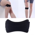 thumbnail image 2 of Breathable Reinforced Knee Support Straps Stability For Crosses Training Joggings And Long Distances Activities Pink, 2 of 5