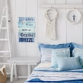 thumbnail image 3 of MODE HOME 11.5"x17" Rustic Wooden Beach Wall Art, Starfish Coastal Decor, Ready to Hang Sign for Bathroom & Bedroom, 3 of 9