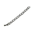 thumbnail image 3 of EHJRE 20 Sets Alloy Necklace Bracelet Anklet Jewelry Making Extender Chain Black, 3 of 9