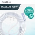thumbnail image 3 of 5pk Infant Oxygen Cannula w/Soft Curved Prongs & 7Ft Crush Resistant Tubing, 3 of 7