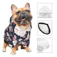 thumbnail image 3 of Sikiie Leaves Flower Dog Hoodie,Dog Clothes,Dog Sweatshirt ,Dog Shirt, Dog Clothes for Puppy Kitten Small Dogs Cats-Medium, 3 of 7