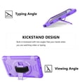 thumbnail image 3 of Dteck Rotating Hand Strap Shockproof Case for Samsung Galaxy Tab A9 Plus 11 Inch Tablet Case with Screen Protector Soft TPU Film, Purple, 3 of 7