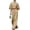 Khaki, variant on Cozy Loungewear Sets for Women Womens 2 Piece Dressy Casual Linen Set, Puff Sleeve Mock Neck Cropped Tops Pleated Wide Leg Pants, Elegant Vacation Wear Fashion Outfits Coffee L