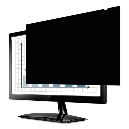 UPC: 0043859689002 | Fellowes FEL4813101 PrivaScreen Blackout Privacy Filter 1 Black Crystal Clear
