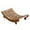 Coffee1, variant on Elevated Cat Lounger Bed with Sisal Scratch Mat for Indoor Pet Relaxation and Comfort