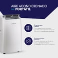 thumbnail image 2 of Aire Acondicionado Portátil NOBLEX Frío 12000 BTU 115V 1 tonelada, 2 of 10