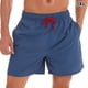 thumbnail image 4 of Pantalones cortos de playa de verano para hombre Sonducket secado rápido azul violáceo 3XL, 4 of 6
