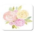 thumbnail image 1 of SIDONKU Watercolor Cabbage Roses Bouquet Flowers Mother Day Wedding Birthday Easter Mousepad Mouse Pad Mouse Mat 9x10 inch, 1 of 1
