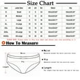 thumbnail image 3 of XuJwPNcy Cotton Panties for Women Low Rise Stretch Briefs Full Coverage Underwear Seamless Comfortable Underpants, 3 of 7