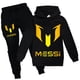 thumbnail image 2 of Ropa para niñas de la superestrella del fútbol argentino, conjunto de sudaderas con capucha y pantalones a la moda para niños, ropa para niños, chándal deportivo para primavera y otoño, 2 of 5