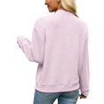 thumbnail image 7 of Wevis Women's Zip Up Fall Jacket, Long Sleeve Ribbed Knit Autumn Cardigan, Casual Loose Lightweight Sweater Coat, 7 of 7