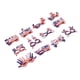 thumbnail image 4 of Gafas del Día de la Independencia Americana, Lentes Navideños de la Bandera Estadounidense de 12 piezas cómodas para USAR para que sean compartimtibles trae para niños para Loss, 4 of 7