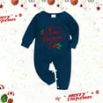 thumbnail image 2 of Christmas Family Matching Pajamas Long Sleeve Button Down Pj Set Festival Party Sleepwear, 2 of 3