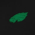 thumbnail image 4 of Men's Antigua  Black Philadelphia Eagles St. Patrick's Day Era Polo, 4 of 4