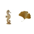 thumbnail image 1 of Estatua de resina, escultura decorativa, arte de hierro forjado, adorno de hojas de ginkgo, decoración colgante para sala de estar, oficina, dormitori, 1 of 8