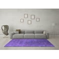 thumbnail image 3 of Ahgly Company Indoor Rectangle Oriental Purple Industrial Area Rugs, 3' x 5', 3 of 4