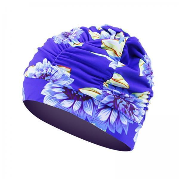 3x Gorro de Natación Accesorios de Natación Moda, Verano, Cómodo, Duradero Resuable Gorro de Baño Suave Gorro de Baño para Deportes Acuáticos Surf Pel 3 piezas