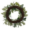 thumbnail image 4 of Mainstays 18'' Diameter Indoor Artificial Evergreen Wreath, Green Color, 4 of 5