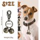 thumbnail image 2 of Extra Loud Pair Of Cat And Dog Bells Durable Brass Bells For Pets Collar Charm Pendant Bells, 2 of 5