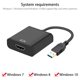 thumbnail image 5 of Adaptador USB a HDMI JM Convertidor de vídeo multipantalla USB 3.0/2.0, 5 of 8