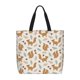 thumbnail image 1 of Balery Squirrel And Leaves Bolsa de Mano para Mujeres con Cremallera, Bolsa de Gimnasio con Compartimentos, Bolsa para Laptop, Bolsa para Trabajo, 1 of 7