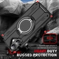 thumbnail image 3 of Spin Magnetic Kickstand for iPhone 16 Pro Max 16 Plus 16 Pro 16 Case, [Sturdy & Versatile Stand] Military-Grade Drop Protection Anti-Fingerprint Anti-Scratch Case, 3 of 10