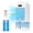 FK2408Y, variant on QinaQin 10L Portable Air Conditioner, Evaporative Swamp Cooler with Touch Controls & Remote, 90°+90° Oscillation, LED Display, 45W Energy Efficient, 120V 60Hz