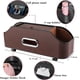 thumbnail image 2 of Car Back Seat Organizer with 2 Drink Cup Holder - Tissue Box and Storage Box Hook - Multi-functional Storage - Great for Kids and Travel (Brown), 2 of 4