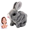 thumbnail image 2 of XFGOU Electric Rabbit Toys and Hobbies Bunby My Realistic Bunny Toy Vitality Bunny Vitality Stuffed Bunny With Sounds And Movements Handmade Interactive Bunny Electric plush toys, 2 of 9