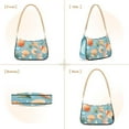 thumbnail image 2 of Womens Chain Shoulder Bag Seashell and Seastars Classic Tote Handbags Fashion Clutch Hobo Purse with Zipper for Travel Casual, 2 of 7