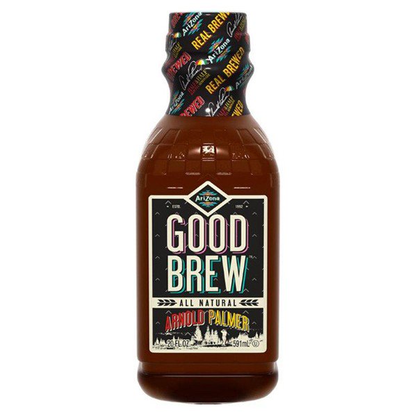 AriZona Iced Tea Gold Brew Arnold Palmer 20 oz Plastic Bottles Pack