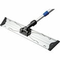 thumbnail image 1 of Vileda Professional Hook-and-Loop Flat Mop Frame - Hook & Loop Strip, Lightweight, Ergonomic, 360° Swivel - Multi - Aluminum - 1 Each, 1 of 1