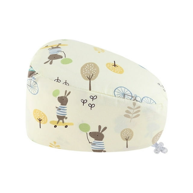 Chapeau de Gommage Unisexe Style Béret Respirant Design Imprimé pour Usage Intérieur Décontracté