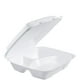 thumbnail image 1 of Recipiente de espuma con bisagras Dart 90HT3R Lg 3 Comp 650 ml (caja de 200), 1 of 1