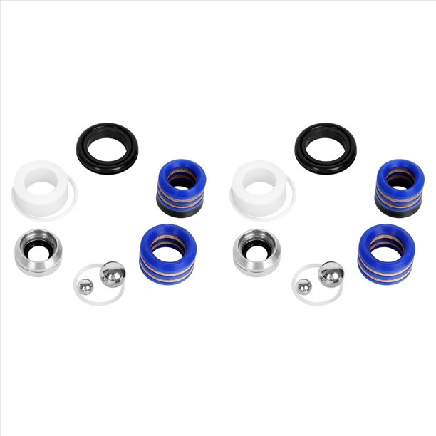 2X 244194 Kit de Reparación de Bomba - Accesorios para Pulverizador de Pintura Sin Aire Kit de Reparación de Empaque de Bomba para 295 390 395 490 495 595 3400
