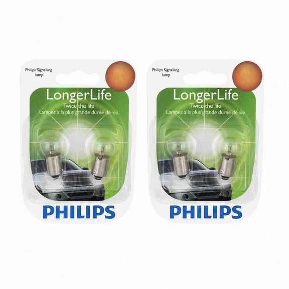 2 pc Philips 55LLB2 Long Life Multi Purpose Light Bulbs compatible with 25576