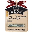 thumbnail image 2 of Tong Graduation Holder Wooden Keepsake For Graduate With Card And Envelope Pocket, 2 of 6