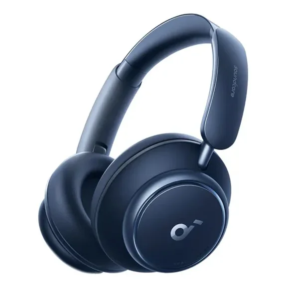 Soundcore by Anker Space Q45 Audífonos Inalámbricos Diadema con Cancelación Activa de Ruido hasta 98%, 50 Horas de Uso en Modo Normal, App, Audio Hi-Res LDAC, Ajuste Cómodo, Bluetooth 5.3