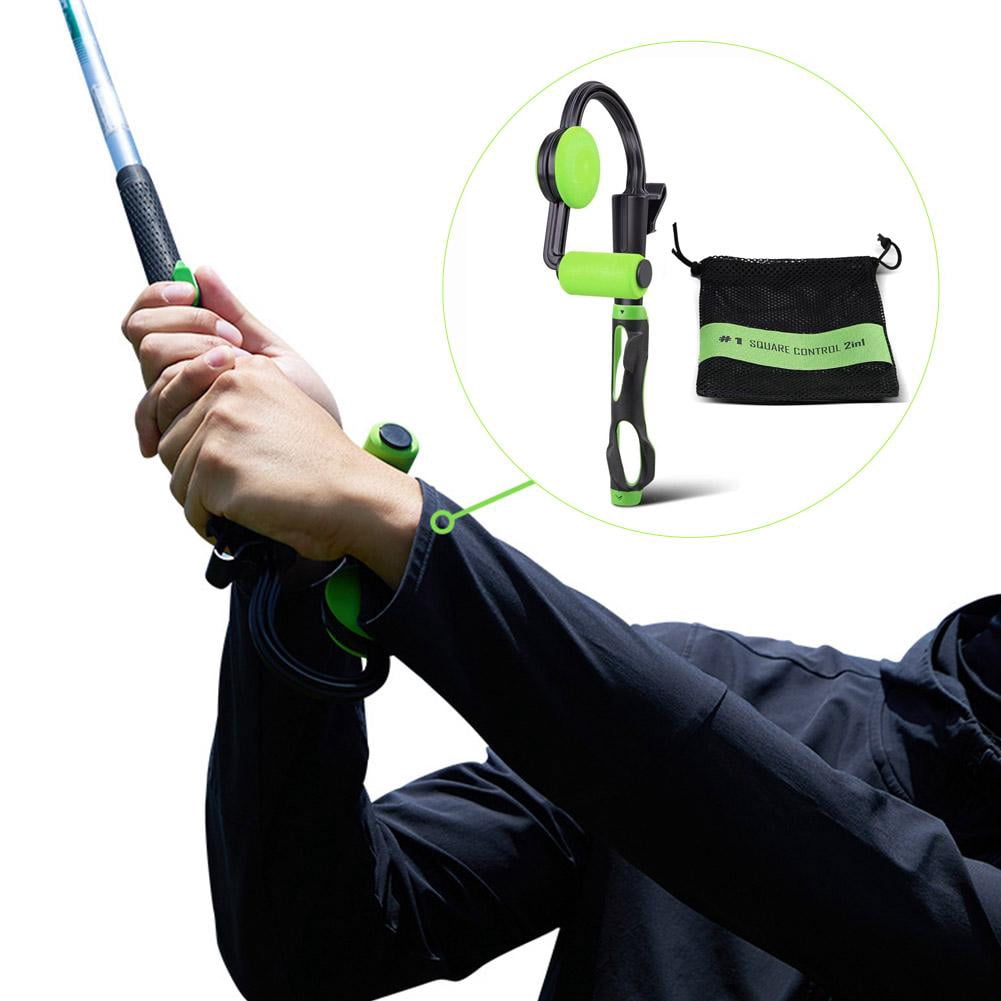 * Swing Trainer,* Grip Trainer,2 in 1 SquareSet Control,Instant Feel-Based ,Training Aid, * Grip Kit, Grip Trainer to Train Correct Hand Position Accessory for Beginners1