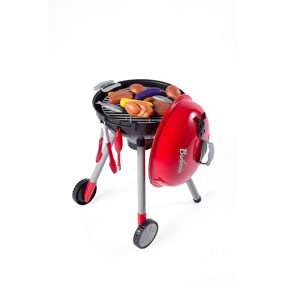 NBD This 8 Piece Backyard Barbeque Get Out 'N Grill Toy Barbeque Grill