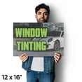 thumbnail image 4 of Window Tinting Vinyl Decal 5 Pack of 12 Inch x 16 Inch Weatherproof Heavy-Duty Adhesive Backing | Professional Installations, Clear Messaging, Durable Material | Made in USA, 4 of 6