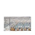 thumbnail image 2 of Unique Loom Chenille Jute Collection Area Rug - Raj (7' 10" x 10' Rectangle Blue/Ivory), 2 of 6