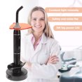 thumbnail image 4 of Lámpara de curado dental inalámbrica, recargable, con luz LED integrada y enchufe estadounidense (negra)., 4 of 7