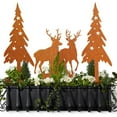 thumbnail image 4 of Riforla Tree Deer Plug in Christmas Decoration Star Christmas Tree Garden Plug Card Slot Brown, 4 of 6
