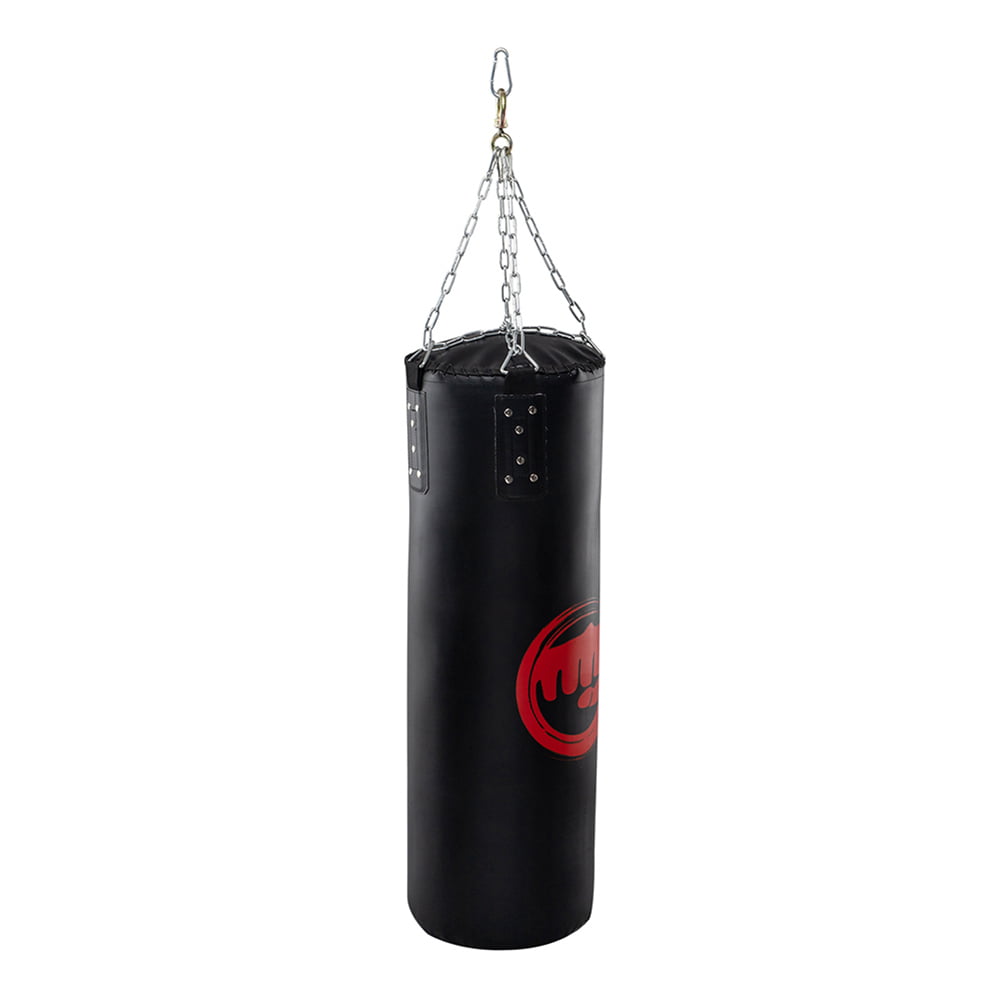Details about   Heavy Boxing Punching Bag Kickboxing Fitness Speed Training Leather Sand Bag 