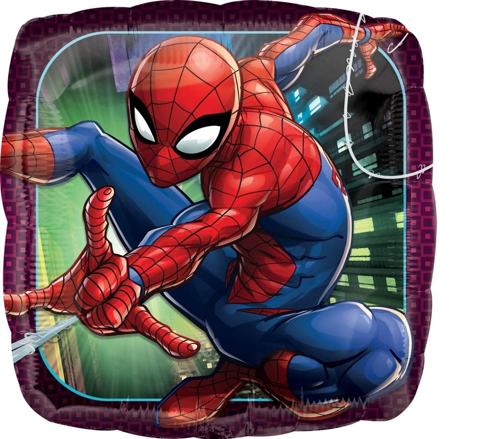 Spider-Man Party Supplies 5th Birthday Balloon Bouquet Decorations
